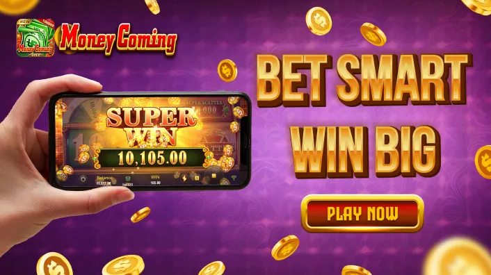 Welcome bonus graphic with coins